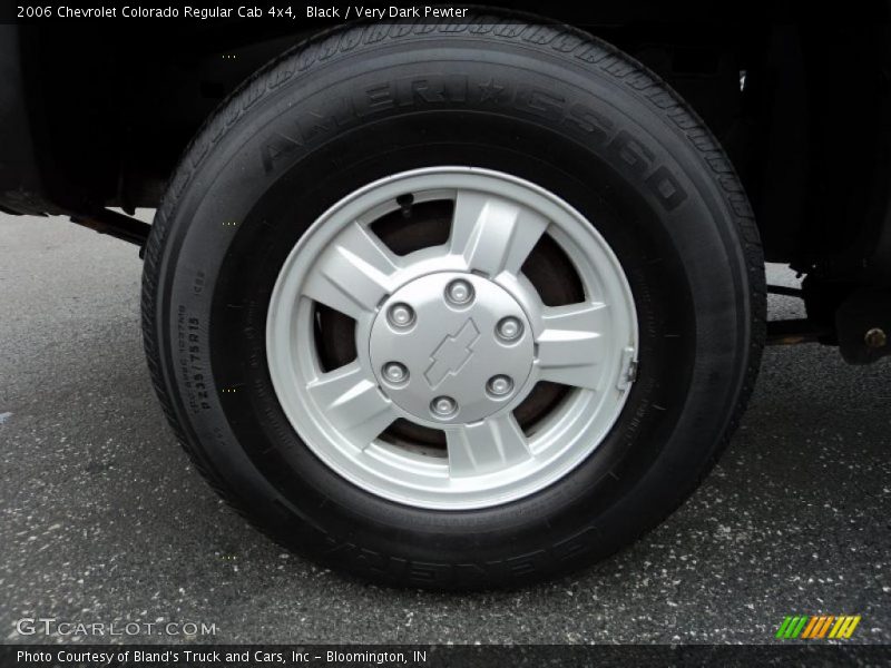 Black / Very Dark Pewter 2006 Chevrolet Colorado Regular Cab 4x4