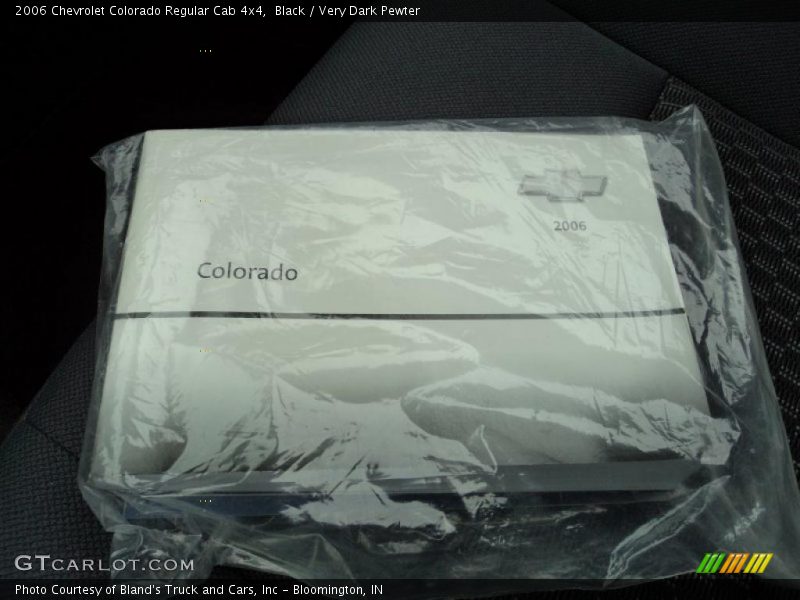 Black / Very Dark Pewter 2006 Chevrolet Colorado Regular Cab 4x4