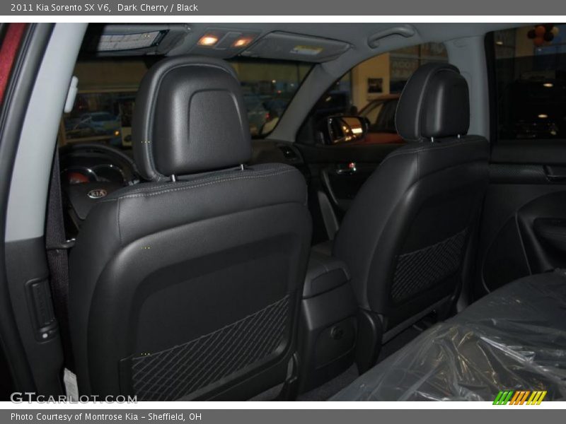 Dark Cherry / Black 2011 Kia Sorento SX V6