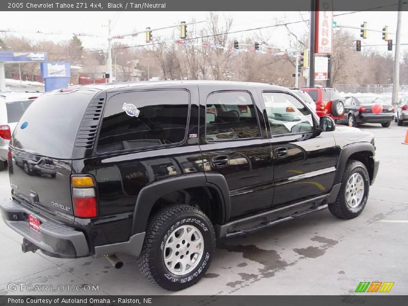 Black / Tan/Neutral 2005 Chevrolet Tahoe Z71 4x4