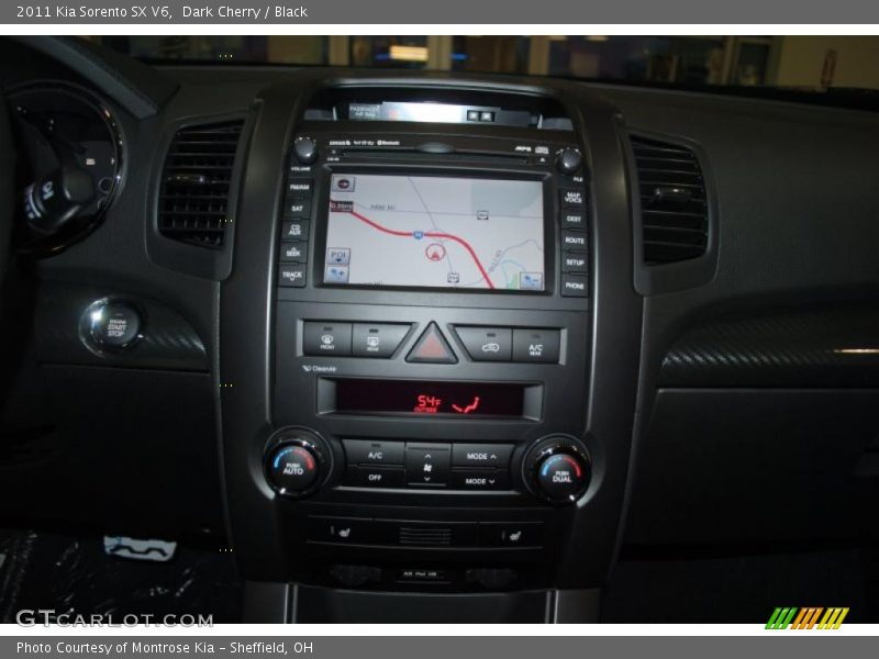 Dark Cherry / Black 2011 Kia Sorento SX V6