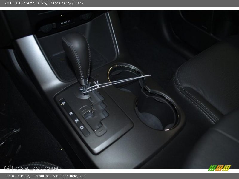 Dark Cherry / Black 2011 Kia Sorento SX V6