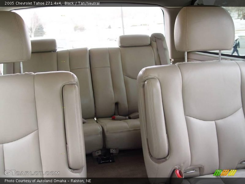 Black / Tan/Neutral 2005 Chevrolet Tahoe Z71 4x4