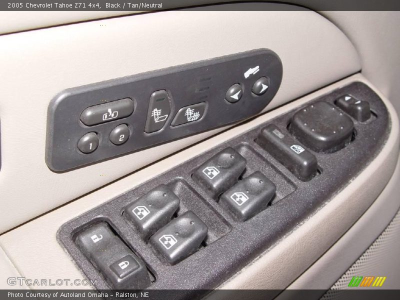 Black / Tan/Neutral 2005 Chevrolet Tahoe Z71 4x4