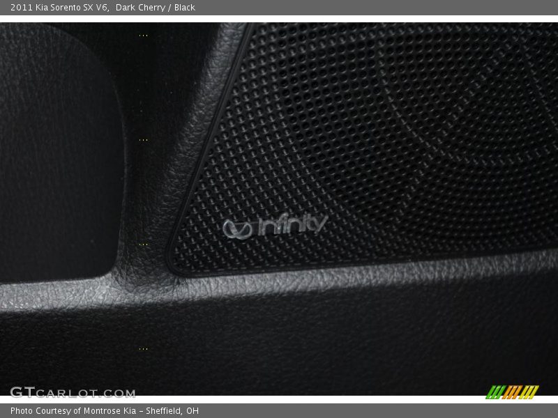 Dark Cherry / Black 2011 Kia Sorento SX V6