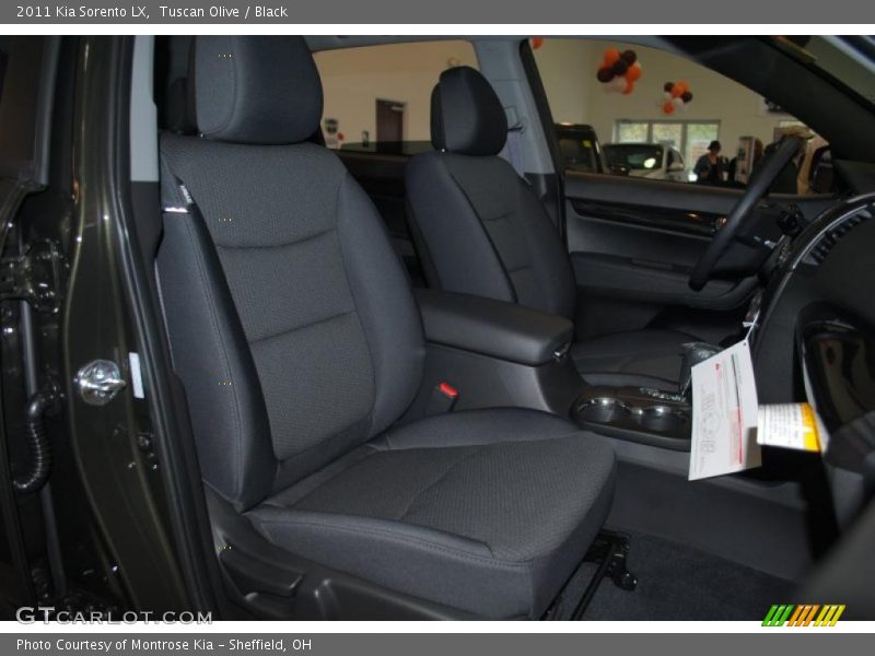 Tuscan Olive / Black 2011 Kia Sorento LX