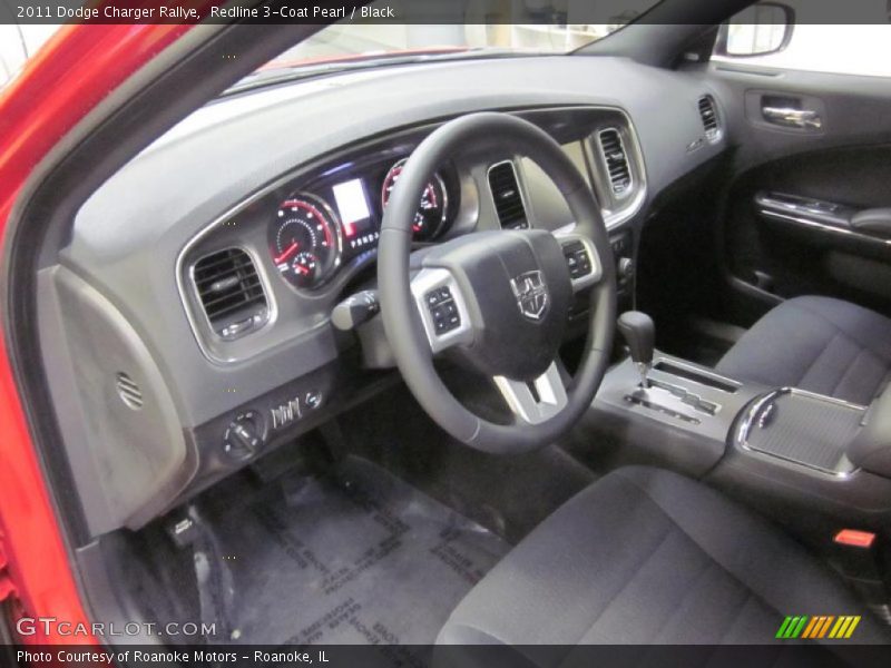 Black Interior - 2011 Charger Rallye 