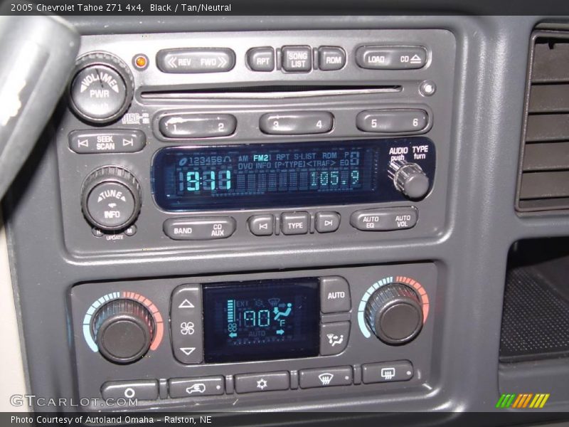 Black / Tan/Neutral 2005 Chevrolet Tahoe Z71 4x4