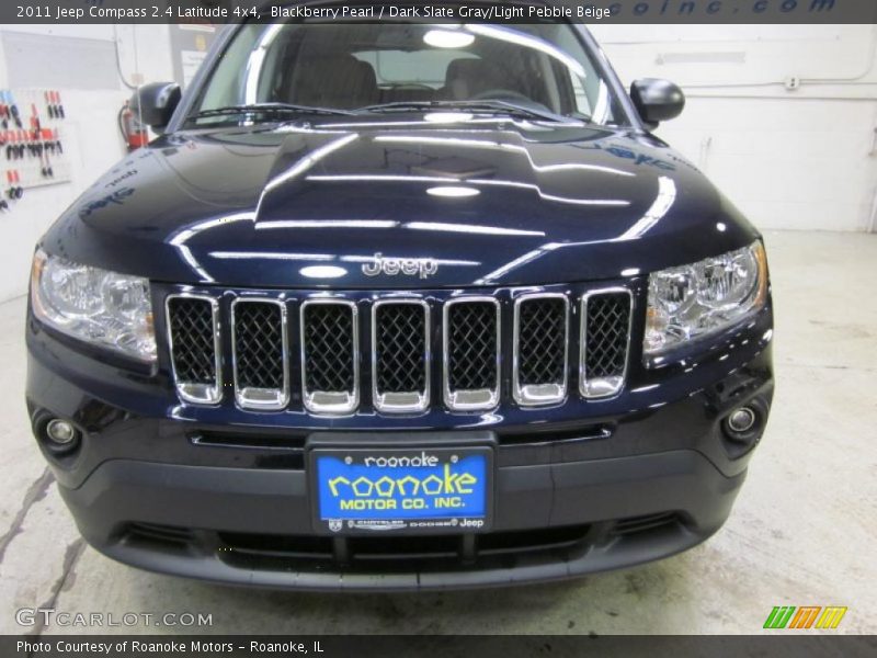 Blackberry Pearl / Dark Slate Gray/Light Pebble Beige 2011 Jeep Compass 2.4 Latitude 4x4