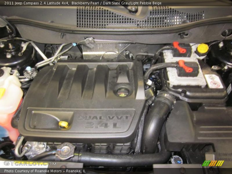 Blackberry Pearl / Dark Slate Gray/Light Pebble Beige 2011 Jeep Compass 2.4 Latitude 4x4