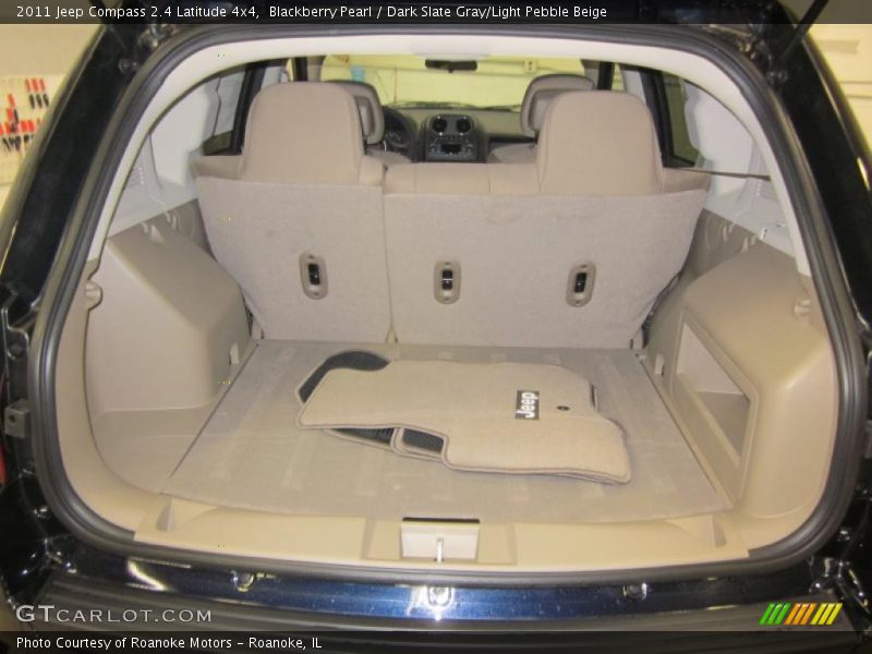 Blackberry Pearl / Dark Slate Gray/Light Pebble Beige 2011 Jeep Compass 2.4 Latitude 4x4