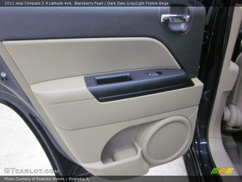 Blackberry Pearl / Dark Slate Gray/Light Pebble Beige 2011 Jeep Compass 2.4 Latitude 4x4