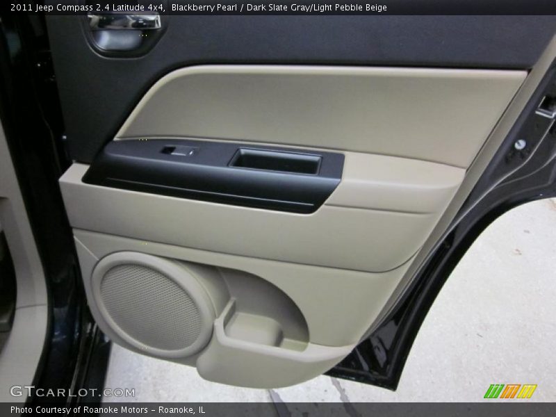 Blackberry Pearl / Dark Slate Gray/Light Pebble Beige 2011 Jeep Compass 2.4 Latitude 4x4