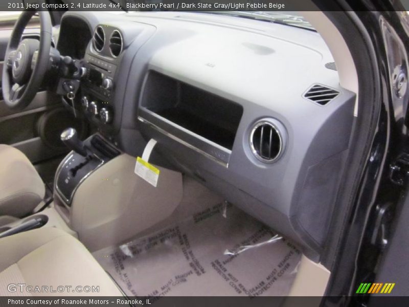 Blackberry Pearl / Dark Slate Gray/Light Pebble Beige 2011 Jeep Compass 2.4 Latitude 4x4
