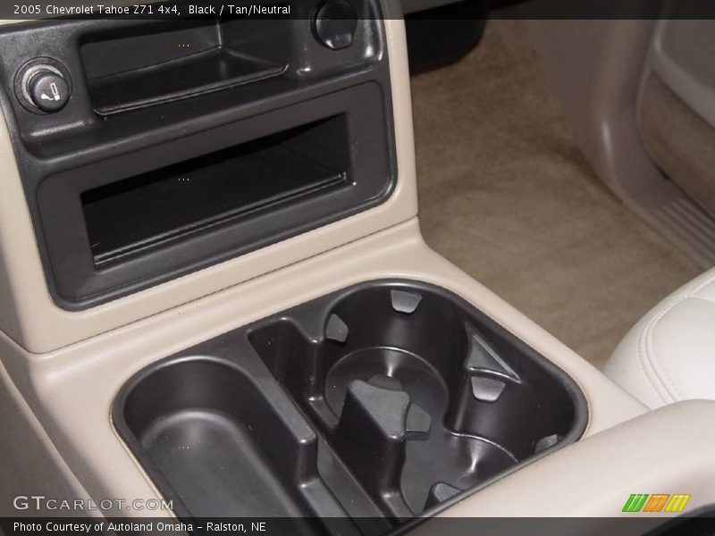 Black / Tan/Neutral 2005 Chevrolet Tahoe Z71 4x4