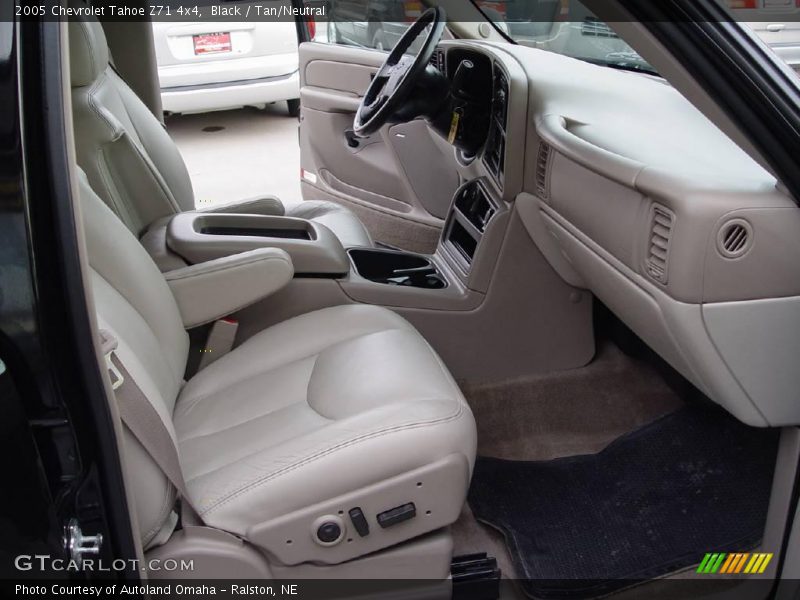 Black / Tan/Neutral 2005 Chevrolet Tahoe Z71 4x4
