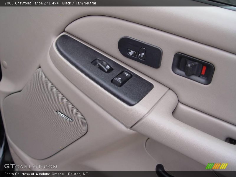 Black / Tan/Neutral 2005 Chevrolet Tahoe Z71 4x4