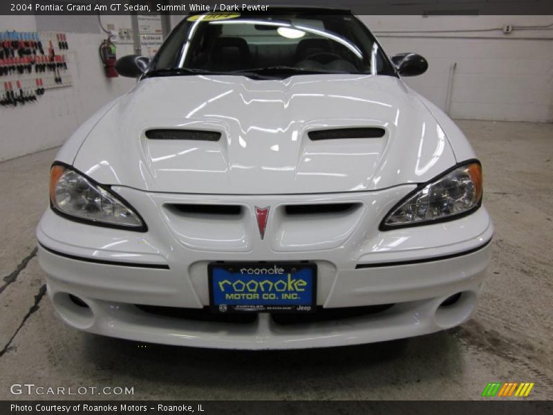 Summit White / Dark Pewter 2004 Pontiac Grand Am GT Sedan