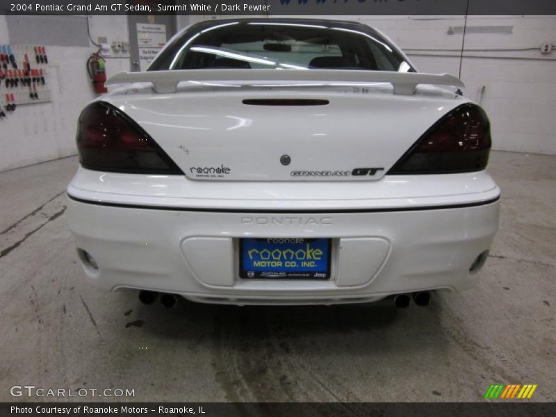 Summit White / Dark Pewter 2004 Pontiac Grand Am GT Sedan