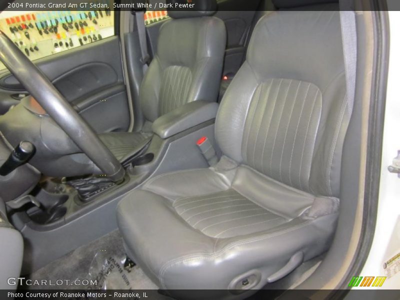 Summit White / Dark Pewter 2004 Pontiac Grand Am GT Sedan