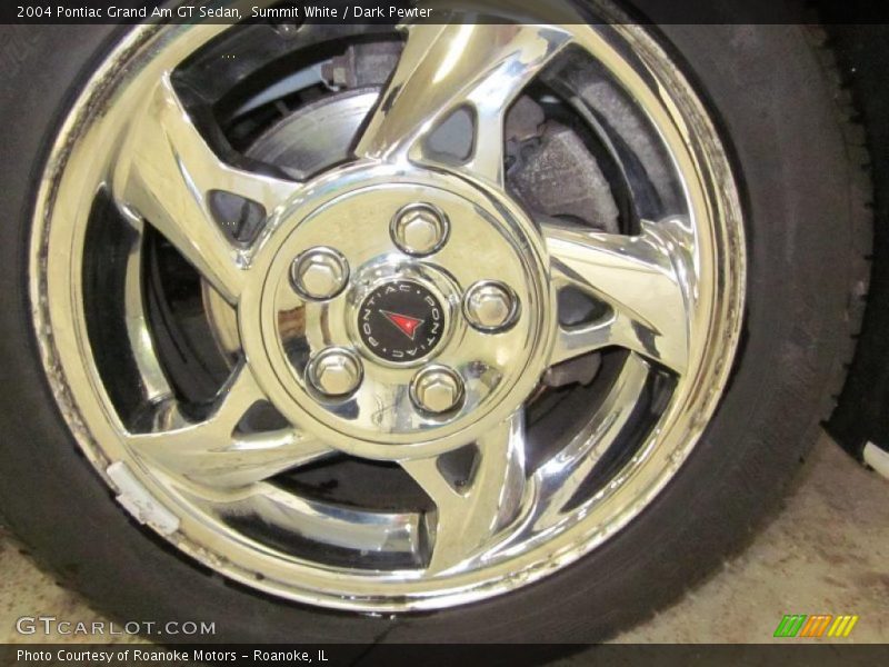 Summit White / Dark Pewter 2004 Pontiac Grand Am GT Sedan