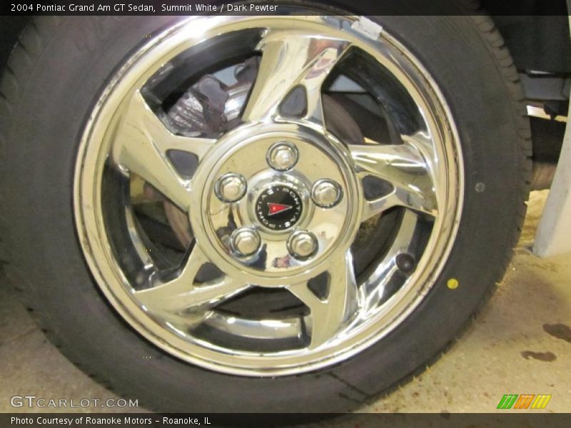 Summit White / Dark Pewter 2004 Pontiac Grand Am GT Sedan