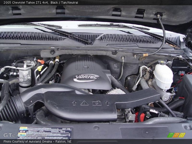 Black / Tan/Neutral 2005 Chevrolet Tahoe Z71 4x4