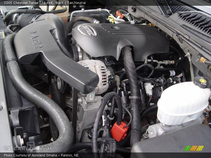 Black / Tan/Neutral 2005 Chevrolet Tahoe Z71 4x4