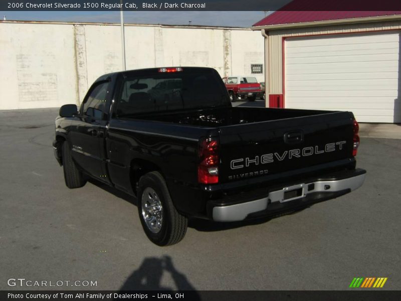 Black / Dark Charcoal 2006 Chevrolet Silverado 1500 Regular Cab