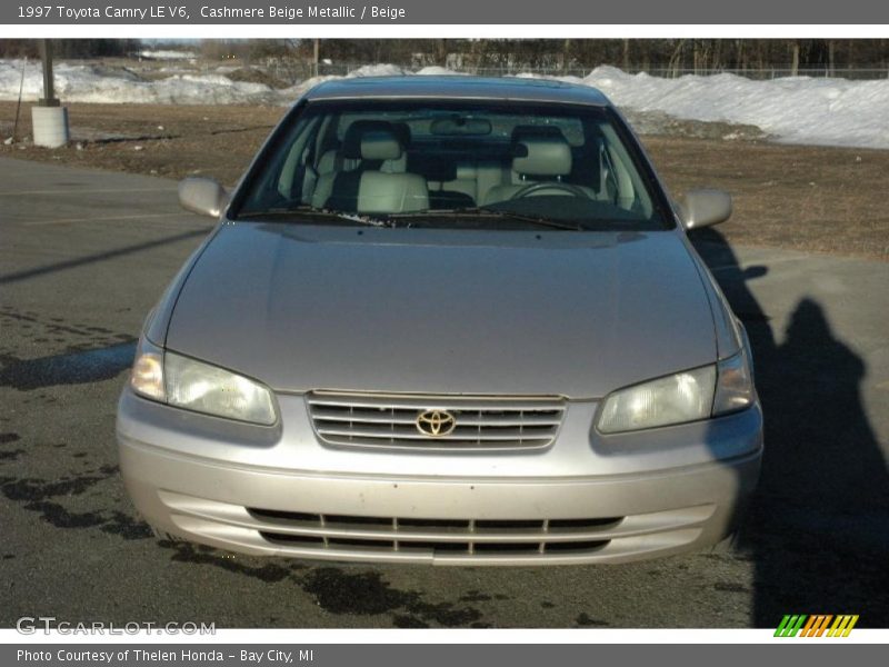 Cashmere Beige Metallic / Beige 1997 Toyota Camry LE V6