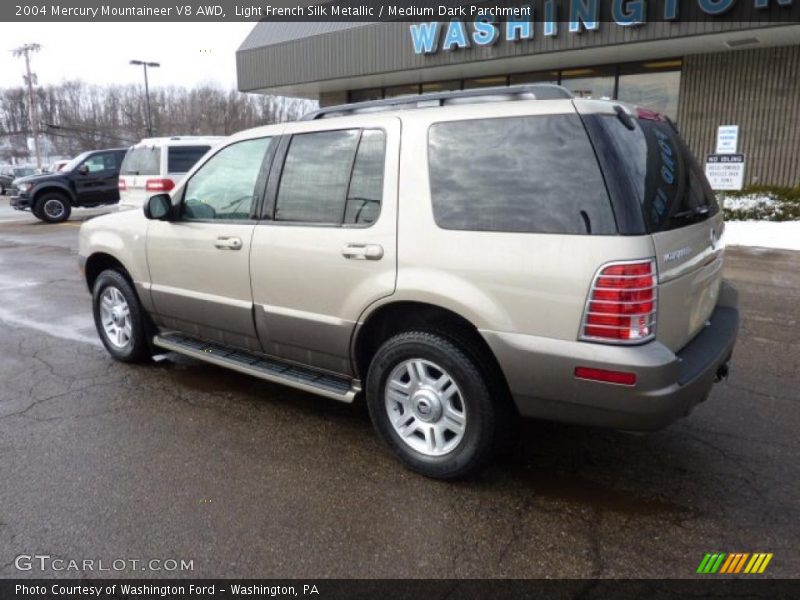 Light French Silk Metallic / Medium Dark Parchment 2004 Mercury Mountaineer V8 AWD