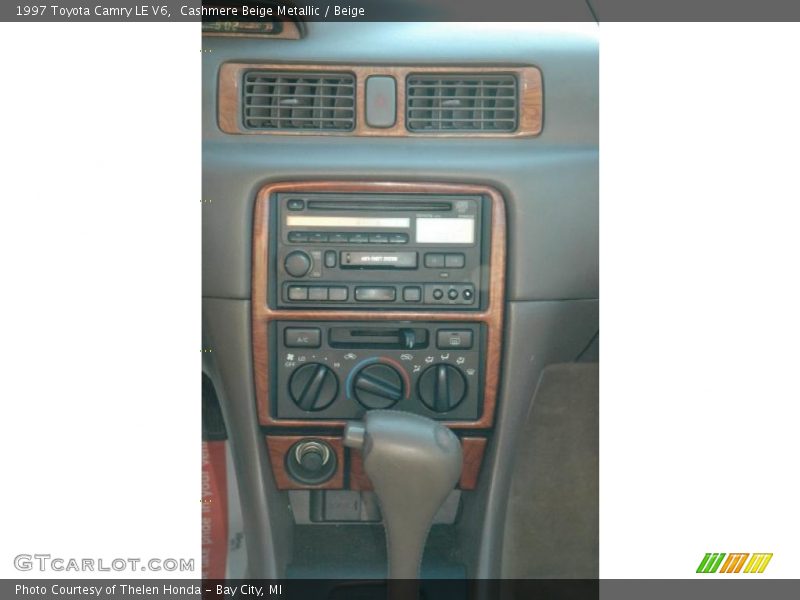 Cashmere Beige Metallic / Beige 1997 Toyota Camry LE V6