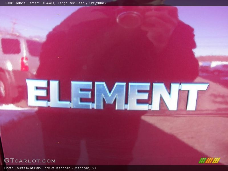 Tango Red Pearl / Gray/Black 2008 Honda Element EX AWD