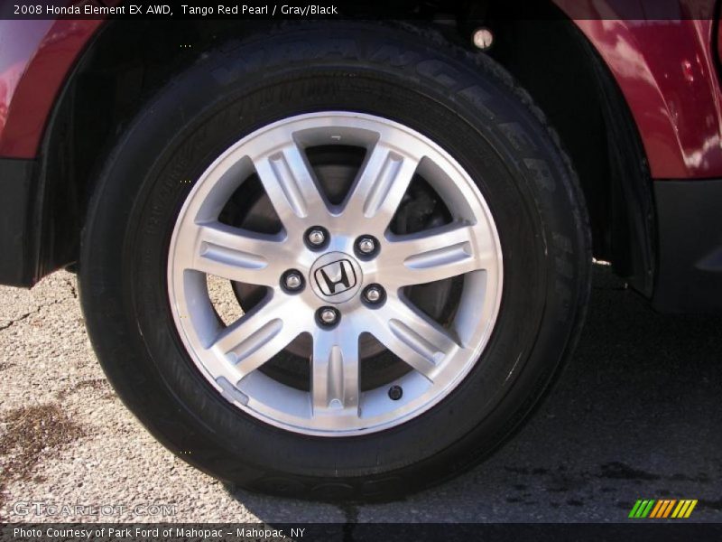 Tango Red Pearl / Gray/Black 2008 Honda Element EX AWD
