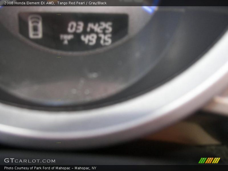 Tango Red Pearl / Gray/Black 2008 Honda Element EX AWD