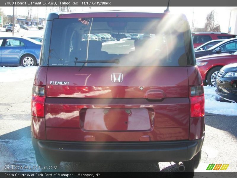 Tango Red Pearl / Gray/Black 2008 Honda Element EX AWD
