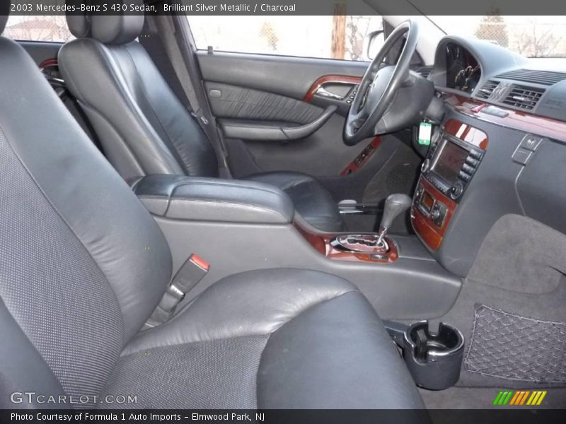 Brilliant Silver Metallic / Charcoal 2003 Mercedes-Benz S 430 Sedan