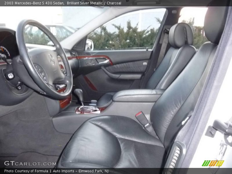 Brilliant Silver Metallic / Charcoal 2003 Mercedes-Benz S 430 Sedan