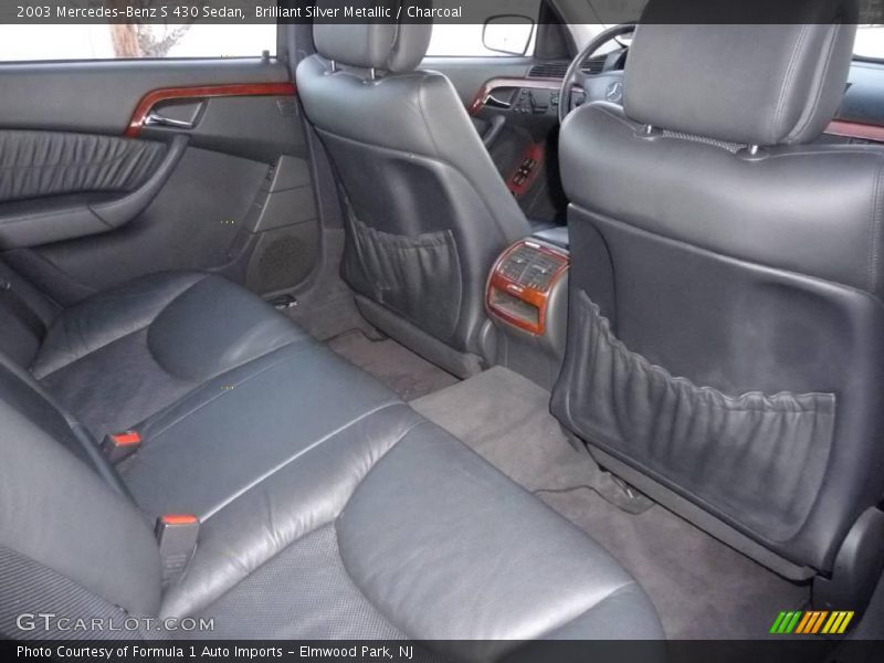 Brilliant Silver Metallic / Charcoal 2003 Mercedes-Benz S 430 Sedan