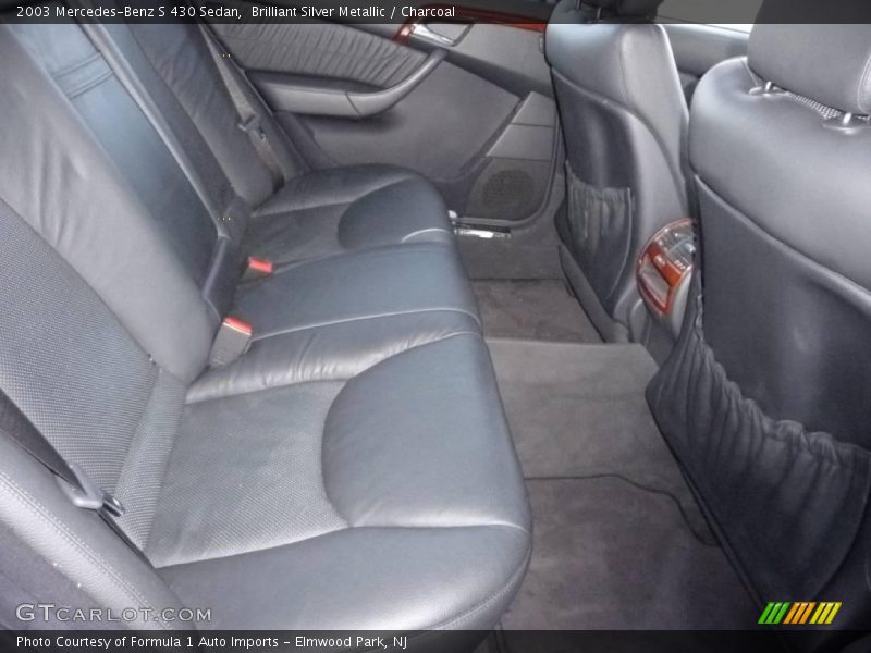 Brilliant Silver Metallic / Charcoal 2003 Mercedes-Benz S 430 Sedan