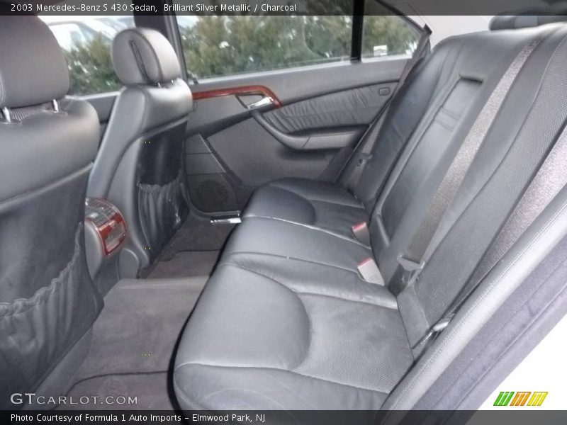 Brilliant Silver Metallic / Charcoal 2003 Mercedes-Benz S 430 Sedan