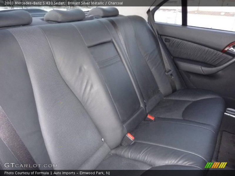 Brilliant Silver Metallic / Charcoal 2003 Mercedes-Benz S 430 Sedan