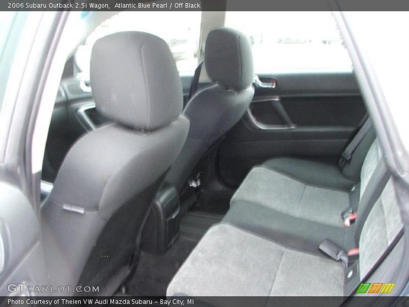 Atlantic Blue Pearl / Off Black 2006 Subaru Outback 2.5i Wagon