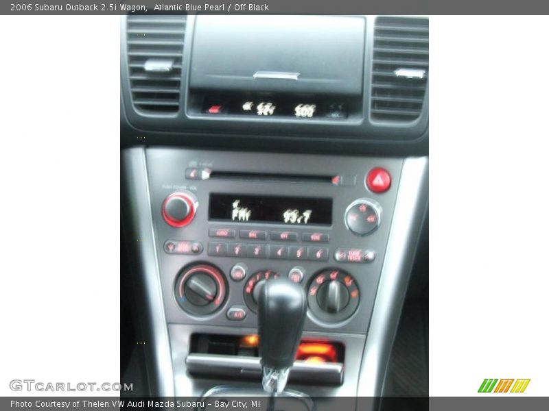 Atlantic Blue Pearl / Off Black 2006 Subaru Outback 2.5i Wagon
