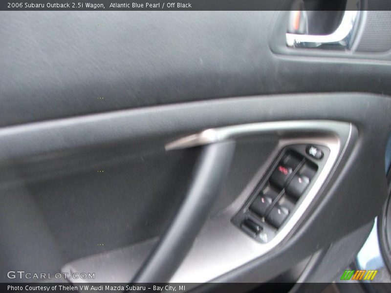 Atlantic Blue Pearl / Off Black 2006 Subaru Outback 2.5i Wagon