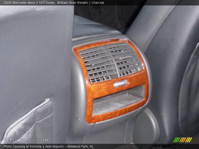 Brilliant Silver Metallic / Charcoal 2003 Mercedes-Benz S 430 Sedan