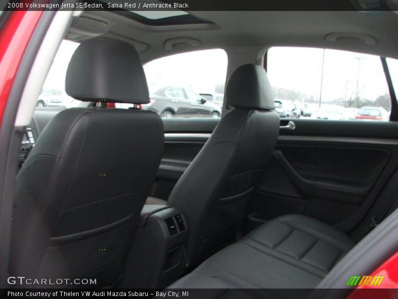 Salsa Red / Anthracite Black 2008 Volkswagen Jetta SE Sedan