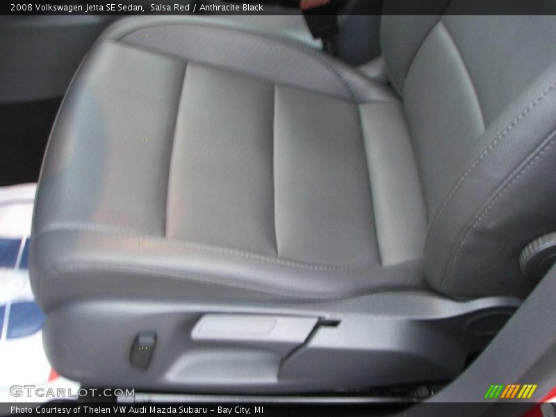 Salsa Red / Anthracite Black 2008 Volkswagen Jetta SE Sedan