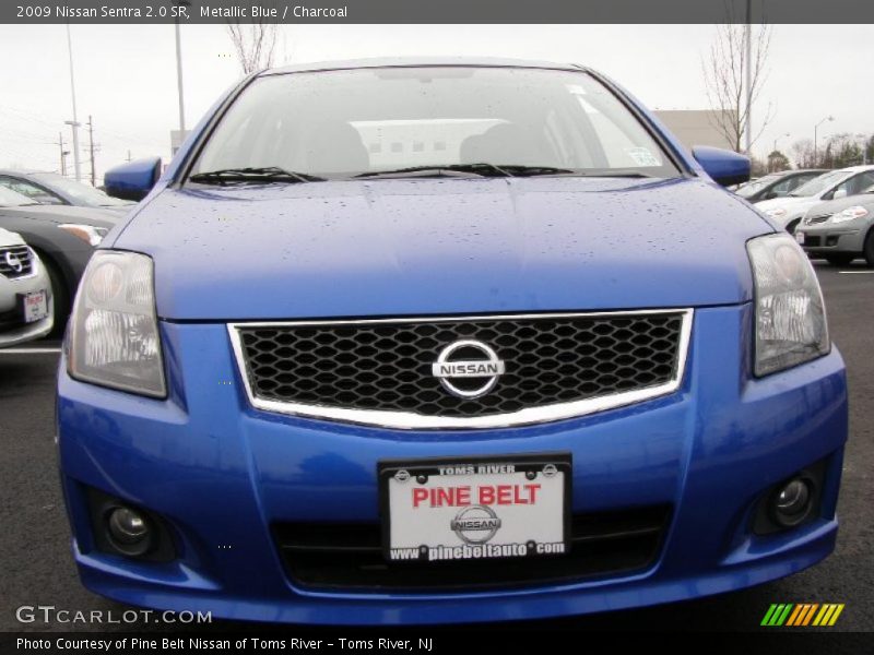 Metallic Blue / Charcoal 2009 Nissan Sentra 2.0 SR