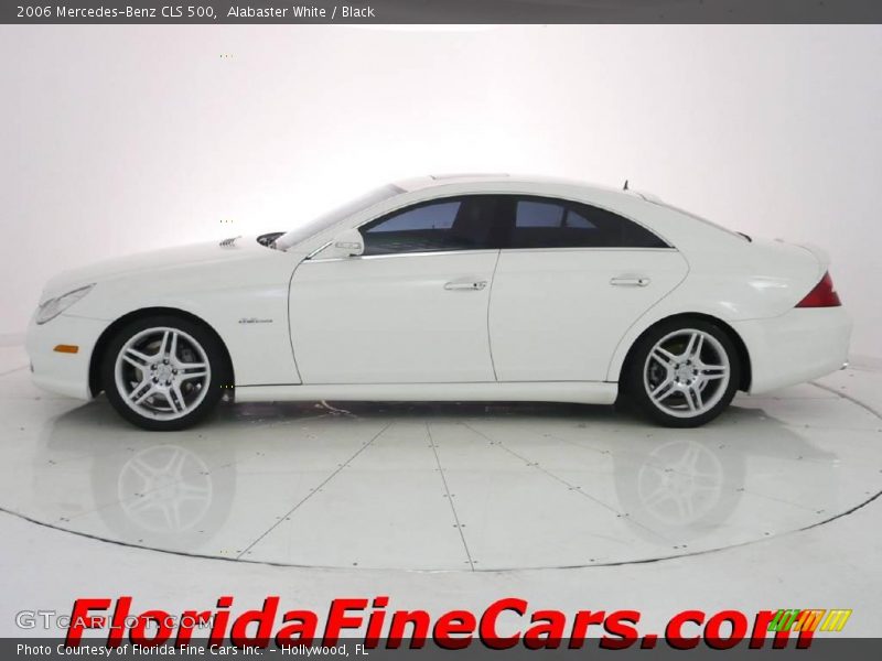 Alabaster White / Black 2006 Mercedes-Benz CLS 500